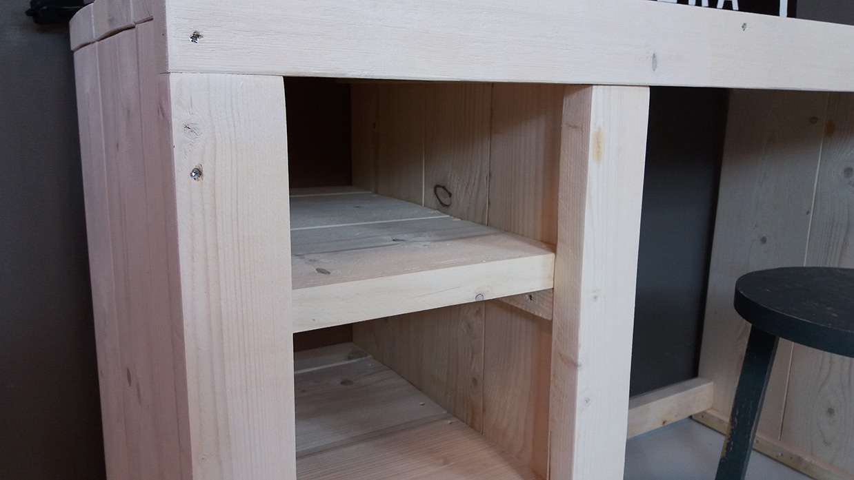 Robuust steigerhout, steigerhouten hoogslaper, stapelbed (tip)!