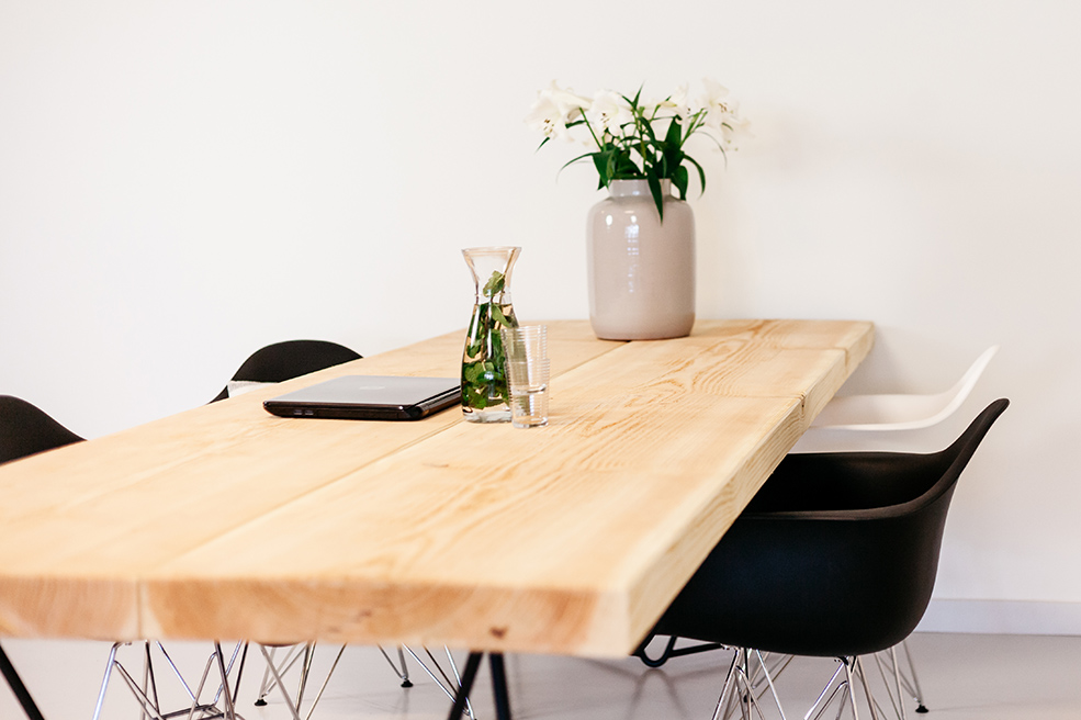 Houten eettafel op maat gewoon de beste cm tafel